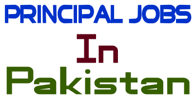 Principal Jobs In Pakistan