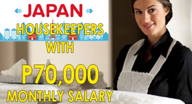 HOUSEKEPER UNSKILLED WORKER JOBS IN JAPAN
