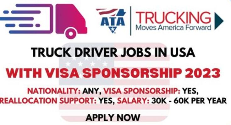 Truck Driving Jobs in USA 2023